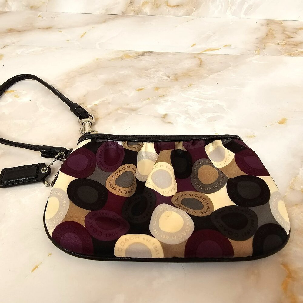 Coach Multi Color Wristlet